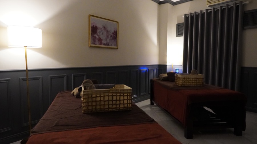 Private aroma treatment room at Birthree CHAMPACA
